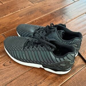 adidas Black Patterned Men's Sneakers